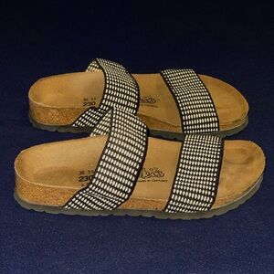 Birkenstock Curacao Birkis Sandals 35 230 L5 Black White